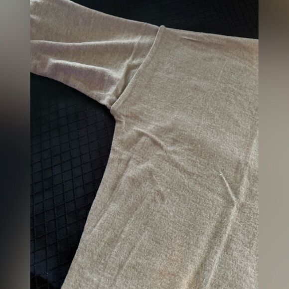 Tan Oversized Sweater - Picture 2 of 6